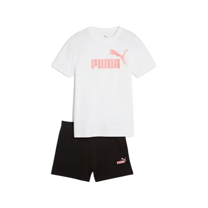 Conjunto Deportivo para Niños Puma Essentials No.1 Logo An Blanco 0 Conjunto Deportivo para Niños Puma Essentials No.1 Logo An Blanco 0