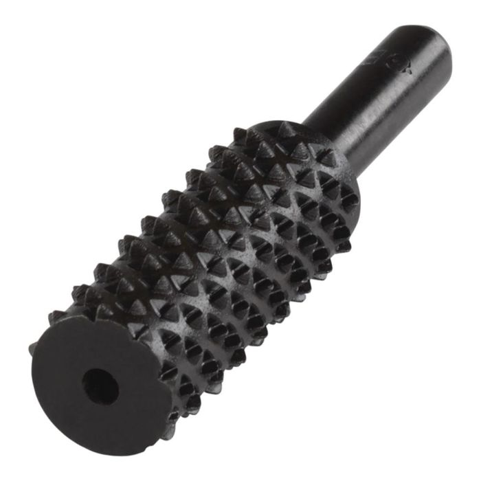 Wolfcraft Escofina cilíndrica de perfil para madera Ø13,5 x 35 mm, preparación de hendiduras y remoción rápida