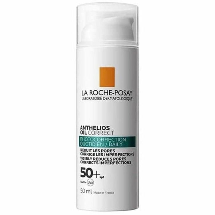 La Roche Posay Anthelios Oil Correct SPF50+ Gel-Crema Fotocorrector Diario Matificante 12h Poros Imperfecciones 50ml