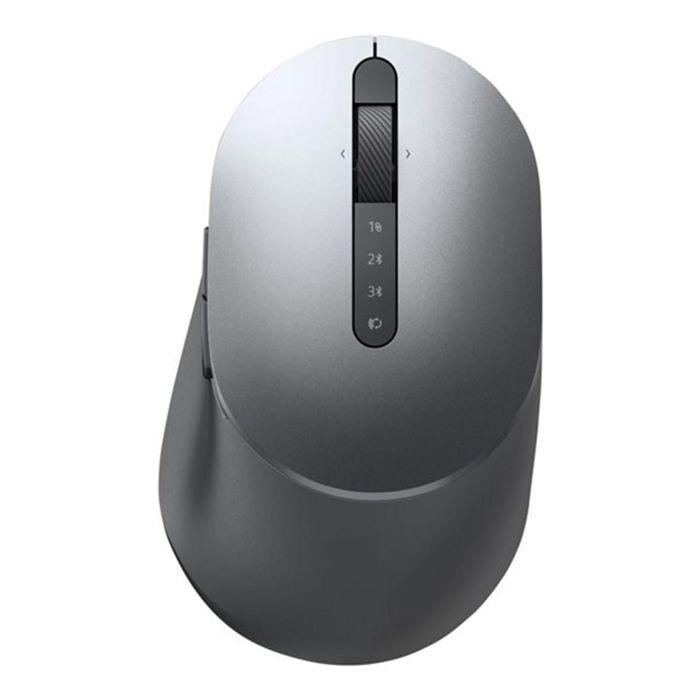 Dell MS5320W Ratón Inalámbrico Óptico Doble Conectividad Bluetooth 5.0 y 2.4 GHz 1600 ppp 7 Botones Ergonómico Gris Titanio