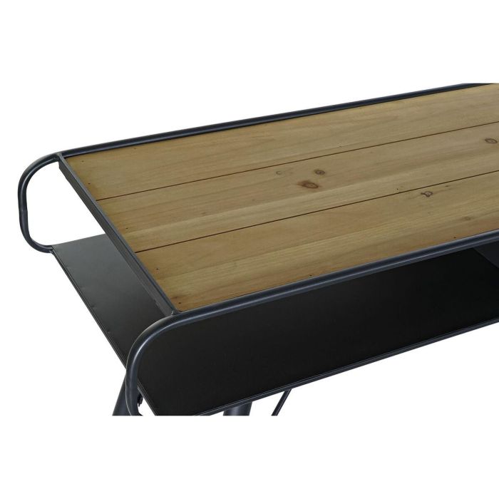 Consola Loft DKD Home Decor Negro Marron Claro 38 x 78 x 120 cm 1 Consola Loft DKD Home Decor Negro Marron Claro 38 x 78 x 120 cm 1