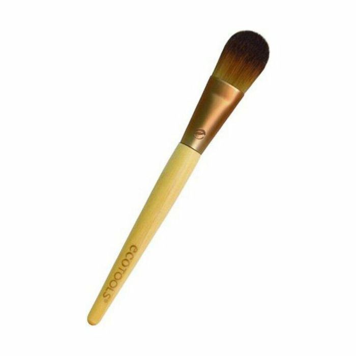 Ecotools Brocha de Maquillaje FOUNDATION Classic para Base Líquida, Cobertura Uniforme, No Absorbe Producto, Ecológica, 1 ud 2 Ecotools Brocha de Maquillaje FOUNDATION Classic para Base Líquida, Cobertura Uniforme, No Absorbe Producto, Ecológica, 1 ud 2