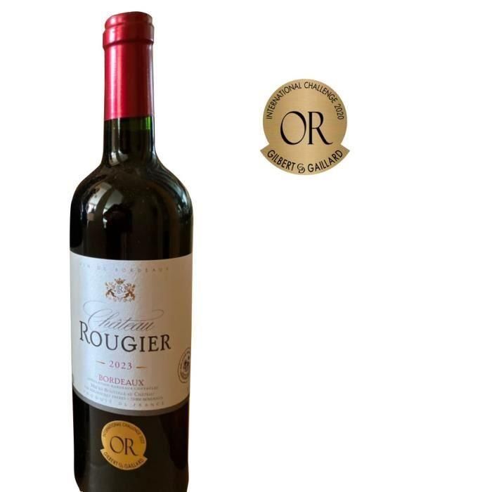 Château Rougier 2019 Bordeaux - Vino tinto de Burdeos