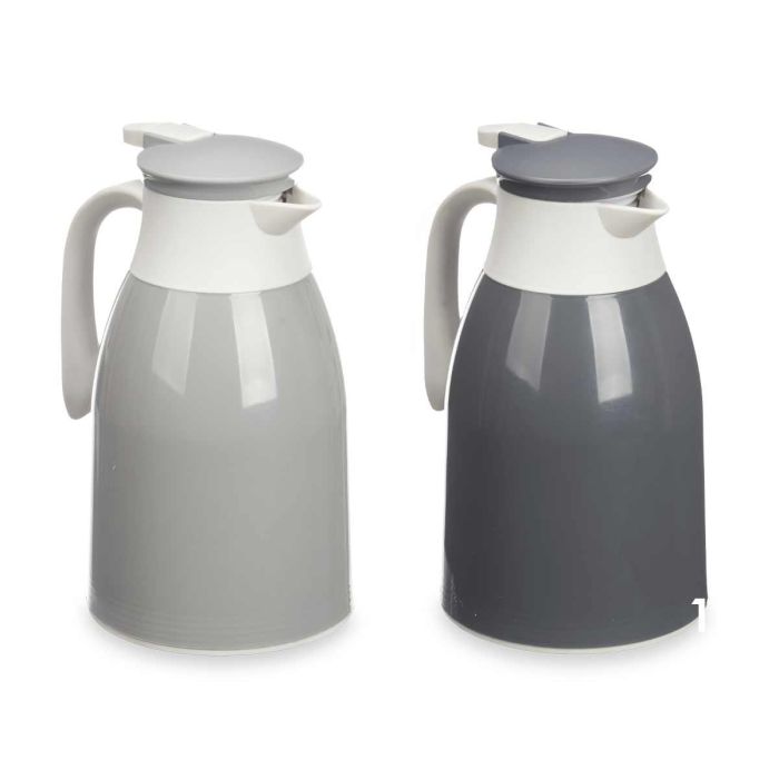 Termo Plastico Gris 1L Surtidos Kinvara 17X26CM (8 Unidades) 1 Termo Plastico Gris 1L Surtidos Kinvara 17X26CM (8 Unidades) 1