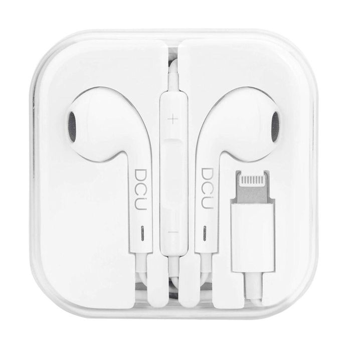 Auriculares DCU 34151015 Blanco 1 Auriculares DCU 34151015 Blanco 1