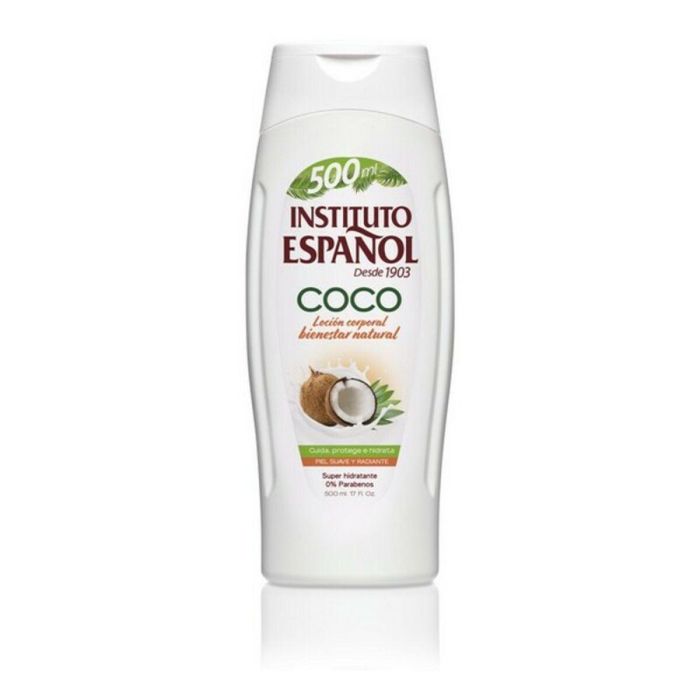 Instituto Español COCO loción corporal hidratante 500 ml para todo tipo de pieles Instituto Español COCO loción corporal hidratante 500 ml para todo tipo de pieles