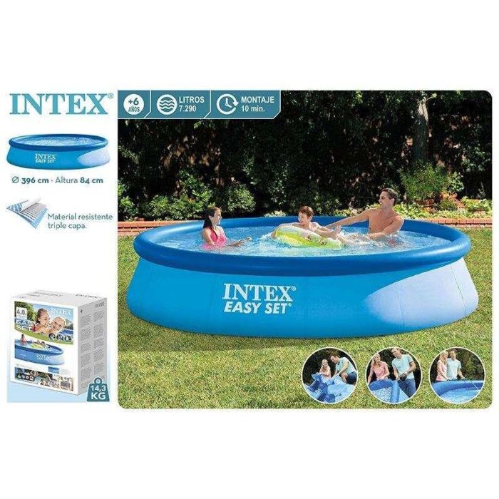 Piscina Hinchable Intex 396 x 84 x 396 cm 7290 l 2