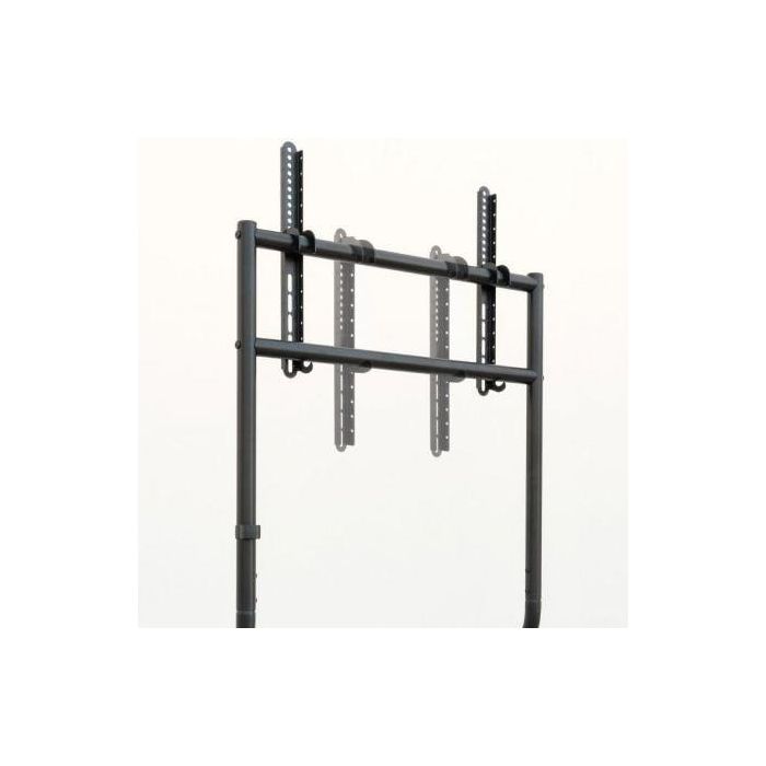TooQ iDREAMS FS20206M-B Soporte de Suelo con Ruedas Nivelable para TV 37-86" hasta 80kg, VESA 200x200-600x400, Negro 2