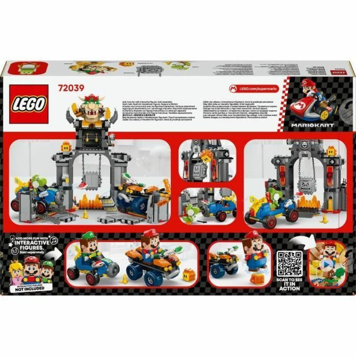 Lego Super Mario Kart Castillo de Bowser Set de Construcción 72039 para Niños de 9 Años 1