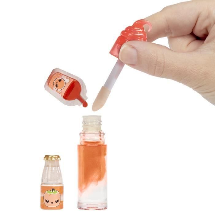 Yummiland - 1 muñeca de 10 cm y un brillo de labios brillante para crear - Piper - Goût Pêche - A partir de 4 años 1 Yummiland - 1 muñeca de 10 cm y un brillo de labios brillante para crear - Piper - Goût Pêche - A partir de 4 años 1