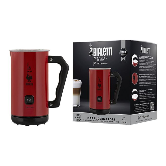Bialetti MKF02 Espumador de Leche Automático, Rojo, 150 ml 1