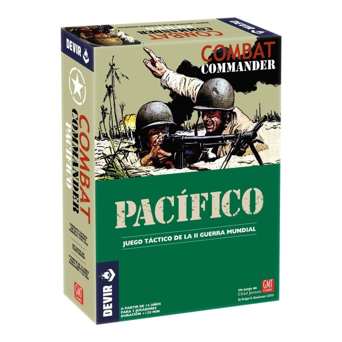 Devir Combat Commander Pacific Juego de Mesa Segunda Guerra Mundial Batallas del Pacífico 1941-1945