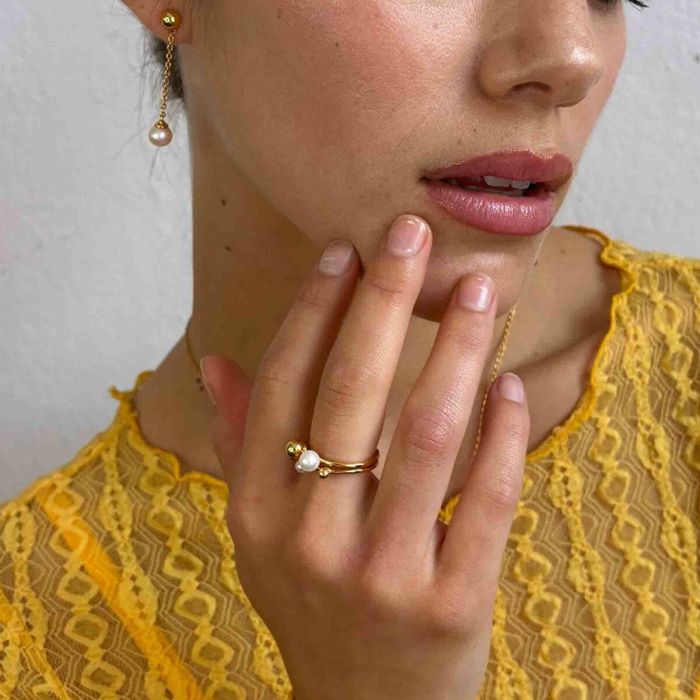 Anillo Mujer Radiant RY000238 Dorado 5 Anillo Mujer Radiant RY000238 Dorado 5