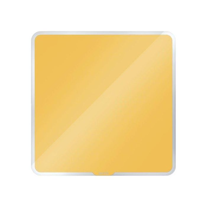 Pizarra Cristal Magnetica Leitz Cosy 45X45 Cm Amarillo