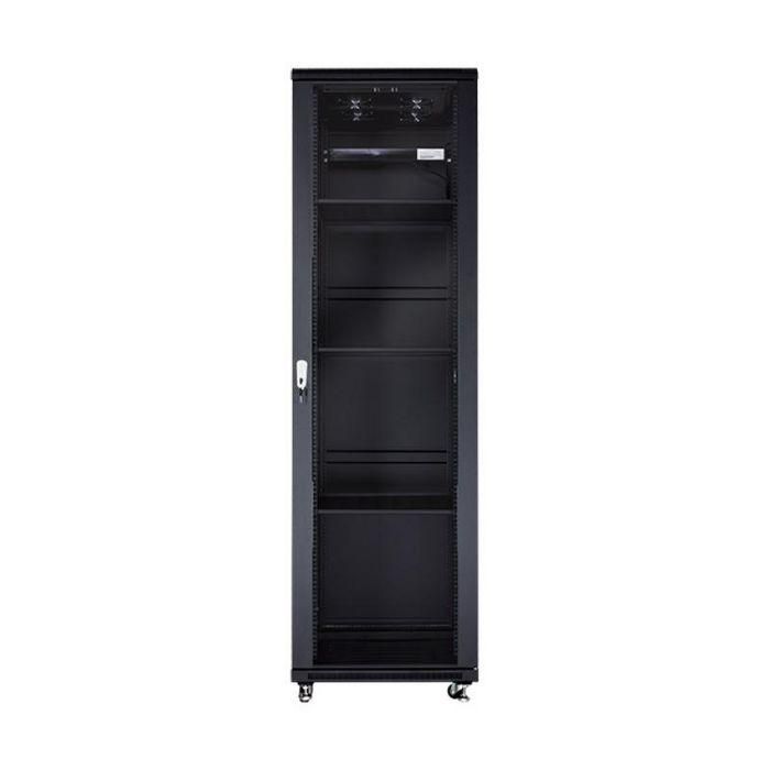 MicroConnect Armario rack de 19" 42HU Ancho 600 Fondo 600mm. Negro 2