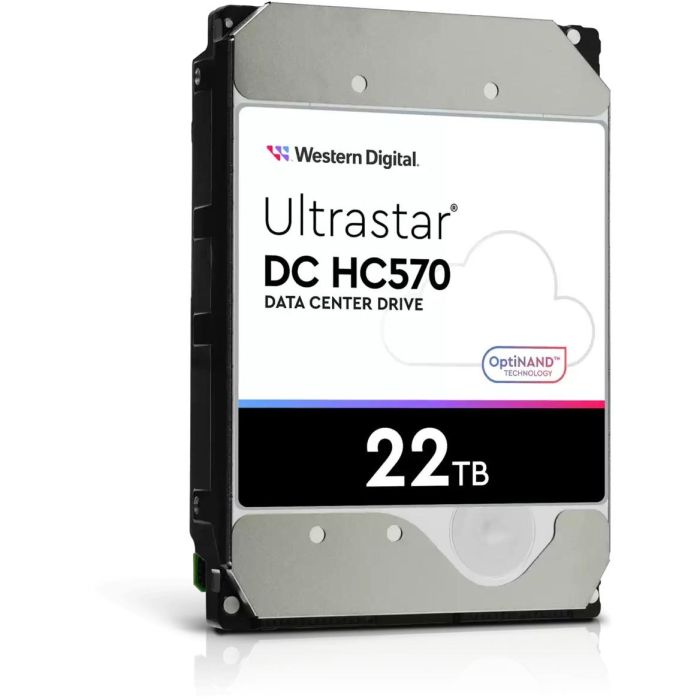 Western Digital Ultrastar DH HC570 22TB HDD 7200 RPM 512MB SATA III 3.5" para Servidor/Estación de Trabajo 2 Western Digital Ultrastar DH HC570 22TB HDD 7200 RPM 512MB SATA III 3.5" para Servidor/Estación de Trabajo 2