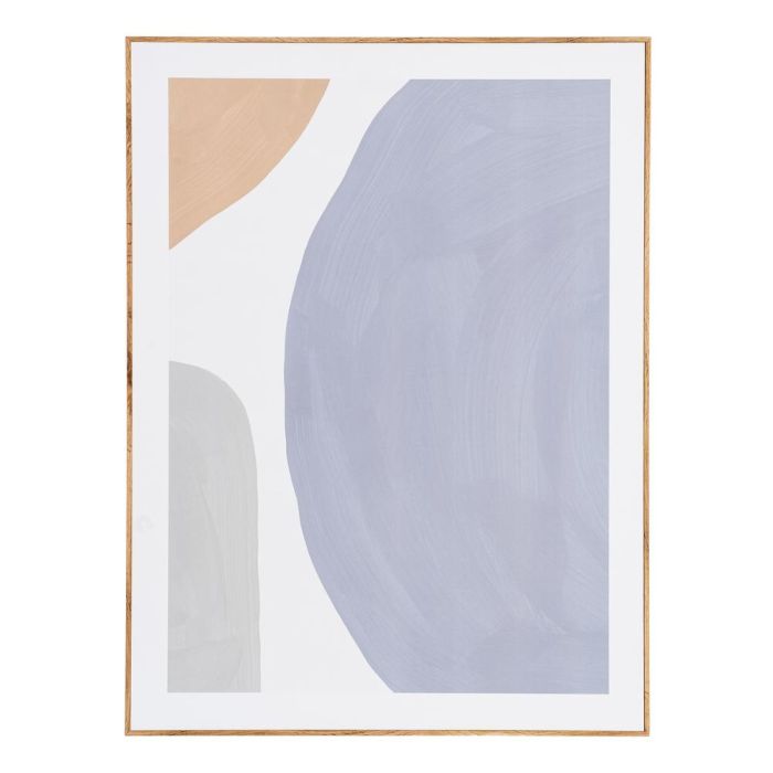 Cuadro Abstracto 2/M Madera Impreso 60 X 3 X 80 cm