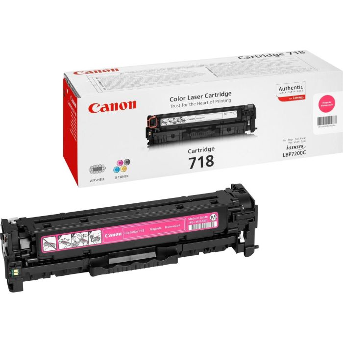 Canon Toner 718M Magenta Original 2.900 páginas