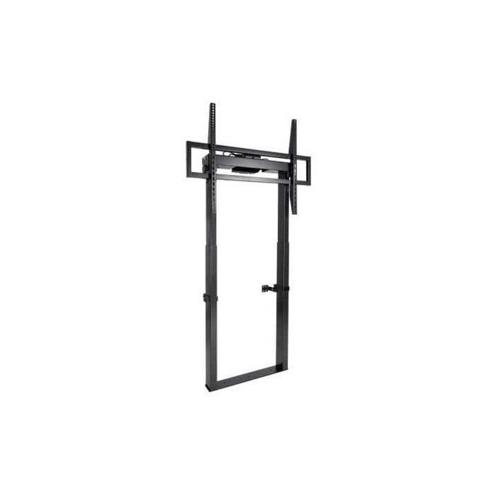 TooQ FSM01-B Soporte Suelo Pared Motorizado para TV 55-100", Regulable en Altura Eléctrico, hasta 120kg, VESA 800x600 Negro