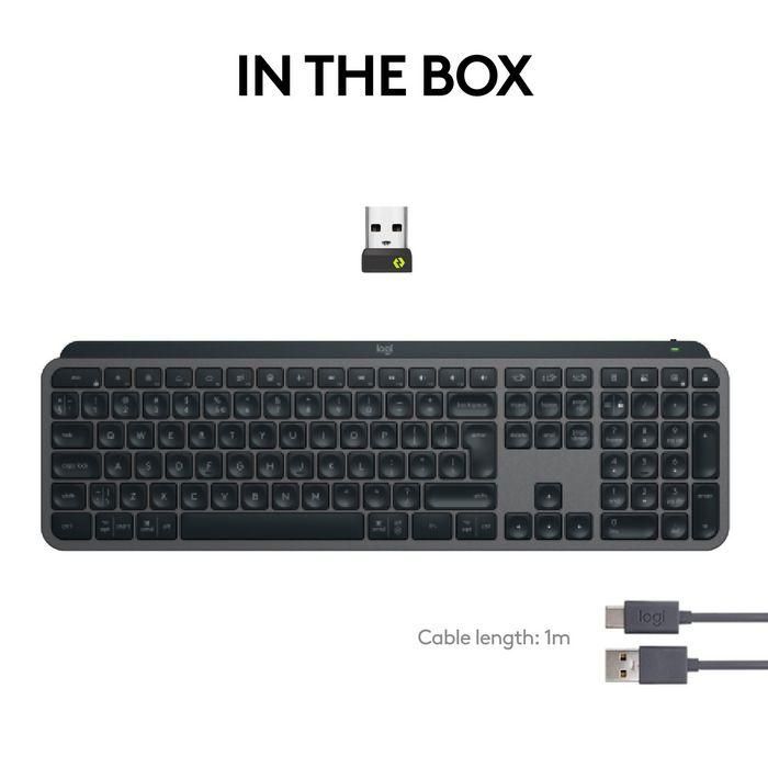 Logitech Logitech MX Keys S Advanced Wireless Illuminated Keyboard 15 Logitech Logitech MX Keys S Advanced Wireless Illuminated Keyboard 15