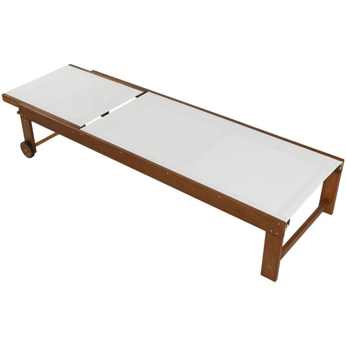 Tumbona Home ESPRIT Blanco Marrón 187 x 65 x 81 cm 6 Tumbona Home ESPRIT Blanco Marrón 187 x 65 x 81 cm 6