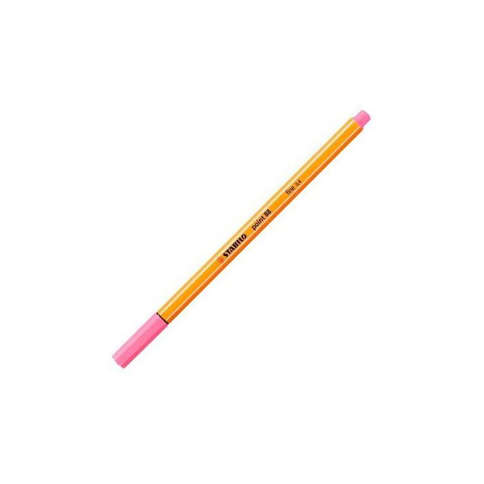 Stabilo Rotulador Point 88 Rosa Claro Caja 10 Unidades Stabilo Rotulador Point 88 Rosa Claro Caja 10 Unidades