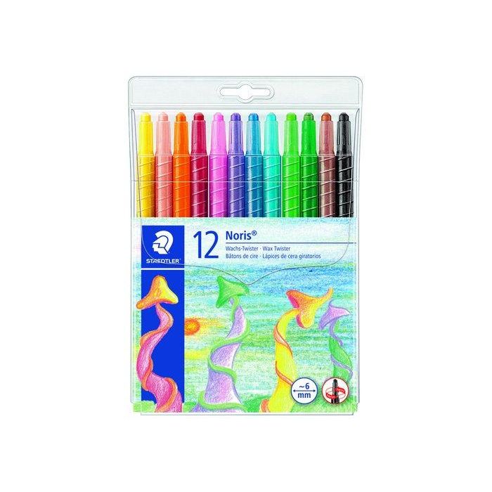 Ceras Staedtler 221 Noris Club Giratoria Estuche Plast.De 12