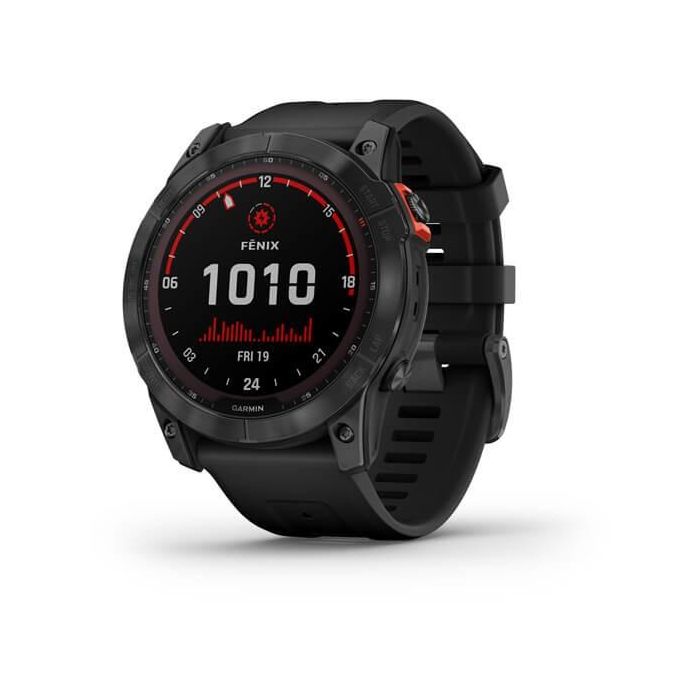 Garmin fenix 7X Solar, Reloj inteligente GPS, 51mm, Power Glass, Negro, con pulsómetro, NFC, Wi-Fi y 16GB 0 Garmin fenix 7X Solar, Reloj inteligente GPS, 51mm, Power Glass, Negro, con pulsómetro, NFC, Wi-Fi y 16GB 0