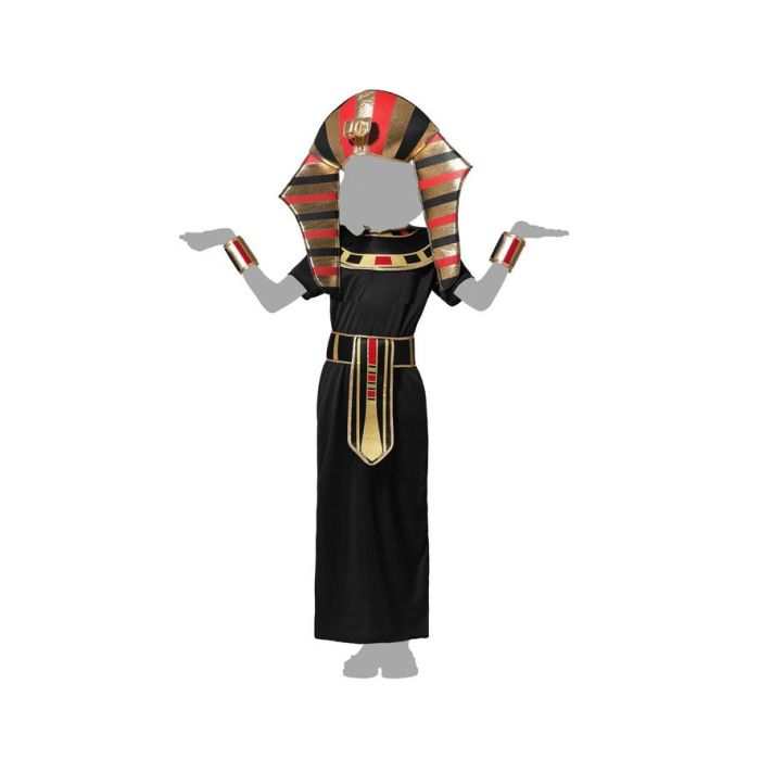 Disfraz Egipcia Niña Infantil Negro 5-6 Años