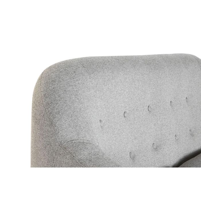 DKD Home Decor Sofá Scandi de 2 plazas de poliéster y rubberwood Gris Natural 84 x 82 x 146 cm Desmontable 5 DKD Home Decor Sofá Scandi de 2 plazas de poliéster y rubberwood Gris Natural 84 x 82 x 146 cm Desmontable 5
