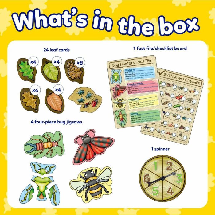 Orchard AUC1695894110867 Cazadores de insectos - Juego de mesa 2 Orchard AUC1695894110867 Cazadores de insectos - Juego de mesa 2