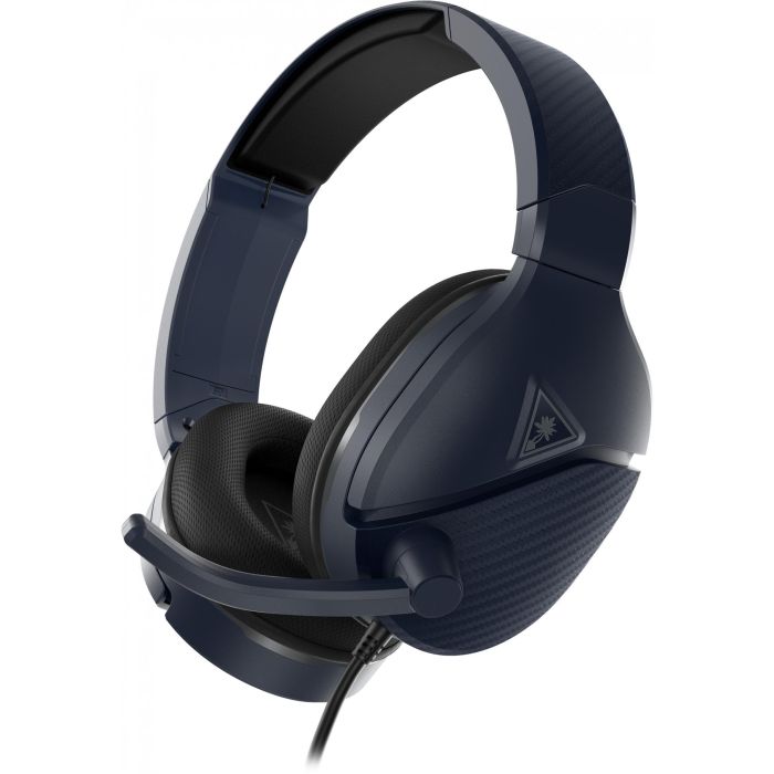 Turtle Beach Recon 200 Gen 2 Auriculares Gaming Over-Ear Estéreo con Cable, Cancelación Ruido, Micrófono, Negro/Marina 1