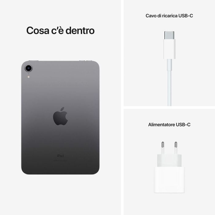 iPad Mini 8.3 2021 WiFi/ A15 Bionic/ 64GB/ Gris Espacial - MK7M3TY/A 21 iPad Mini 8.3 2021 WiFi/ A15 Bionic/ 64GB/ Gris Espacial - MK7M3TY/A 21