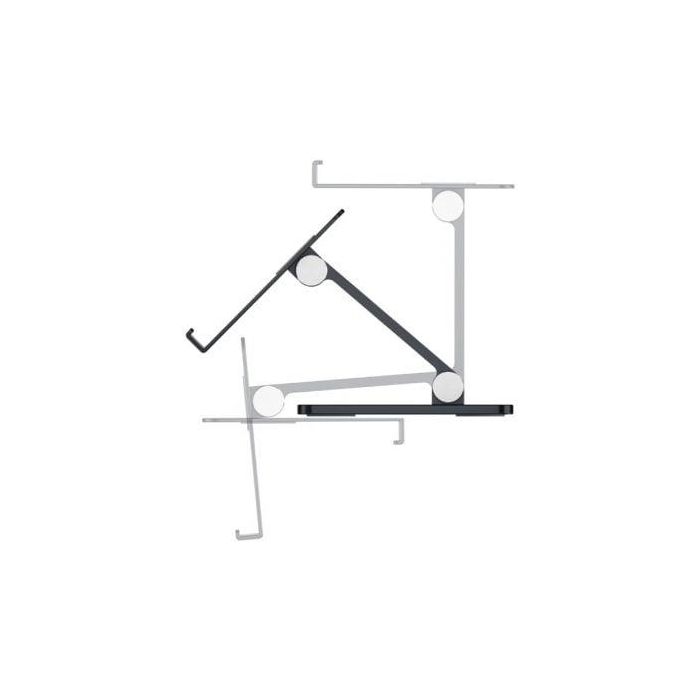 Aisens Soporte de Sobremesa Tamaño XXL Ajustable 2 Pivotes para Móvil y Tablet, Gris 2 Aisens Soporte de Sobremesa Tamaño XXL Ajustable 2 Pivotes para Móvil y Tablet, Gris 2