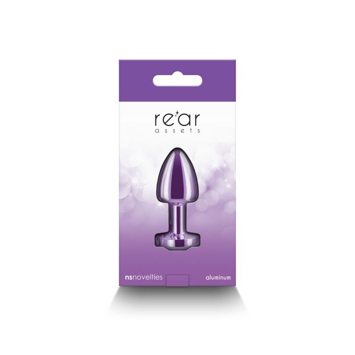 Plug Anal NS Novelties Rear Assets Morado (5 cm) 4