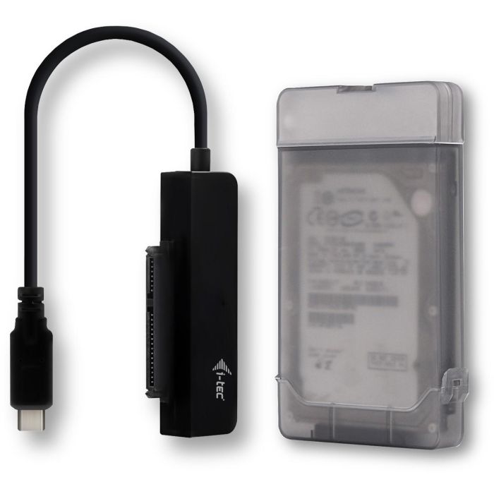 Funda Disco Duro i-Tec C31MYSAFEU313 Negro Gris USB USB-C Sata II 3