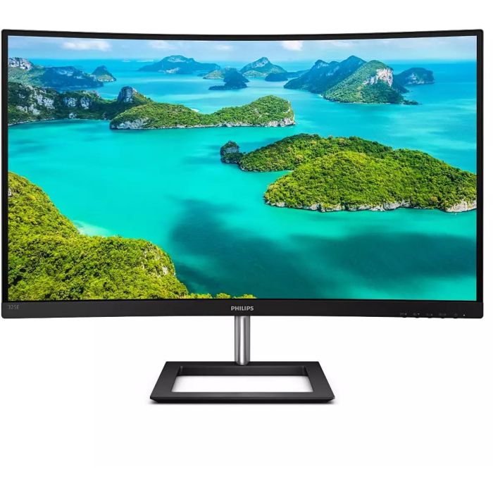 Philips 325E1C/00 Monitor Curvo E-Line 31.5" QHD VA 1500R 75Hz AMD FreeSync Ultra Wide-Color LowBlue Negro