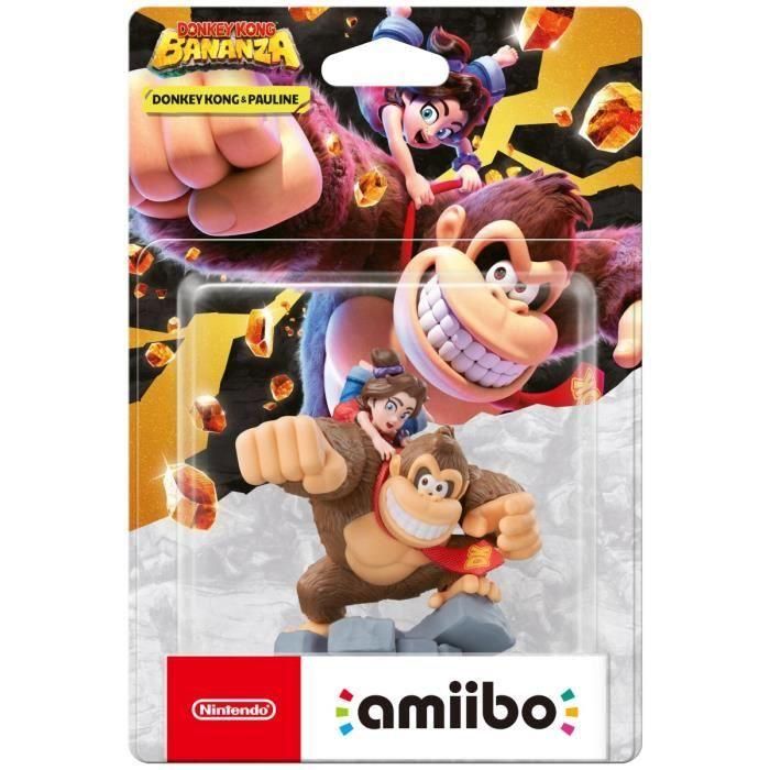 Nintendo NINAMIDKPAULINE Figura Amiibo - Donkey Kong y Pauline, Colección Donkey Kong
