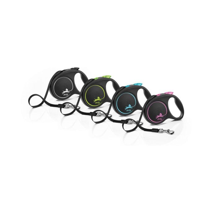 Flexi Black Design L Correa Cinta 5M Verde 2