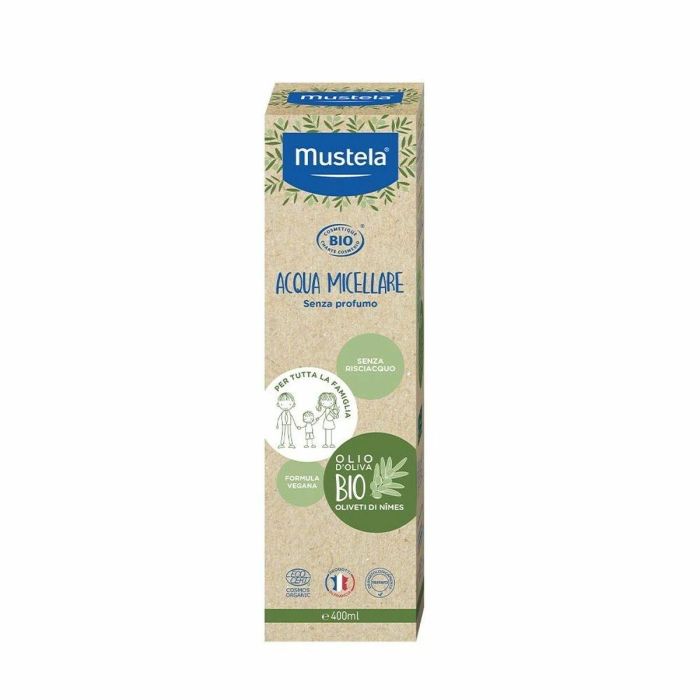 Mustela Bebé Agua Micelar Sin Aclarado Certificado BIO 400 ml