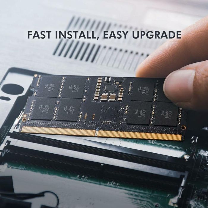 TEAMGROUP Memoria RAM DDR5 32GB 5600MHz CL46 SO-DIMM PC5-44800 TED532G5600C46A-S01 4 TEAMGROUP Memoria RAM DDR5 32GB 5600MHz CL46 SO-DIMM PC5-44800 TED532G5600C46A-S01 4