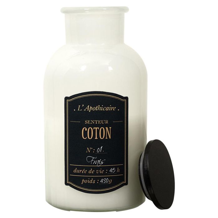 Home Deco Factory Vela Perfumada Lounge Flor de Algodón Ámbar Almizcle Vidrio 20 cm 5 Home Deco Factory Vela Perfumada Lounge Flor de Algodón Ámbar Almizcle Vidrio 20 cm 5