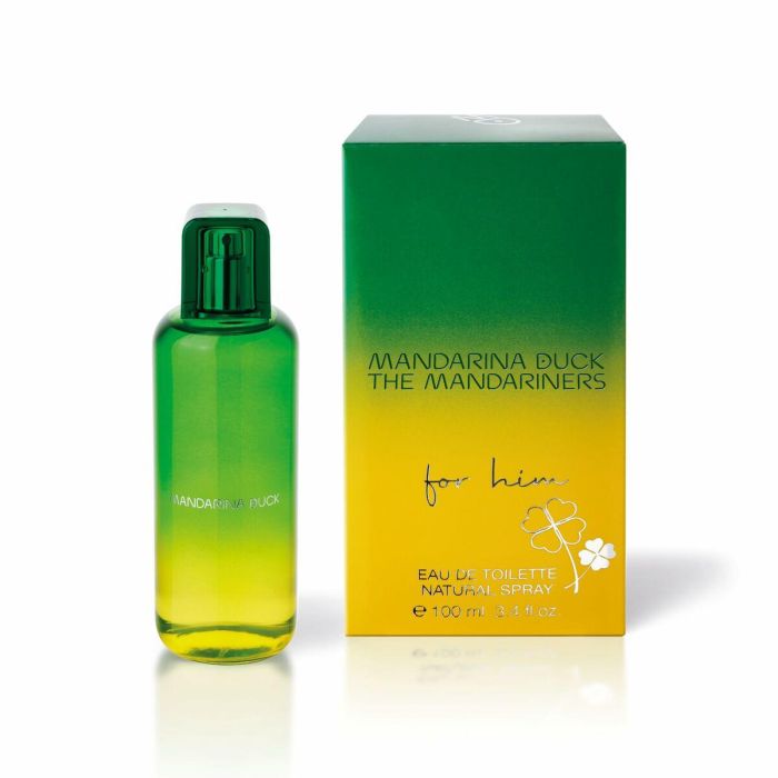 Mandarina Duck THE MANDARINERS FOR HIM Eau de Toilette para Hombre, Fragancia Fresca Cítrica Amaderada, 100 ml Vaporizador 0 Mandarina Duck THE MANDARINERS FOR HIM Eau de Toilette para Hombre, Fragancia Fresca Cítrica Amaderada, 100 ml Vaporizador 0