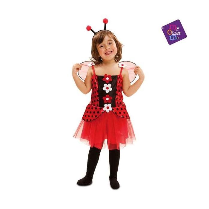 My Other Me Disfraz de Mariquita para Niños y Niñas, Talla 5-6 Años (Edad Recomendada), Material 100% Poliéster, Perfecto para Carnaval, Halloween y Fiestas Temáticas 4