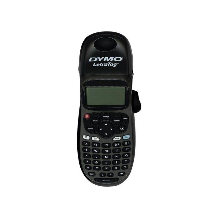 Maquina De Rotular Dymo Electronica Letratag Lt100-H (Portable) Negro