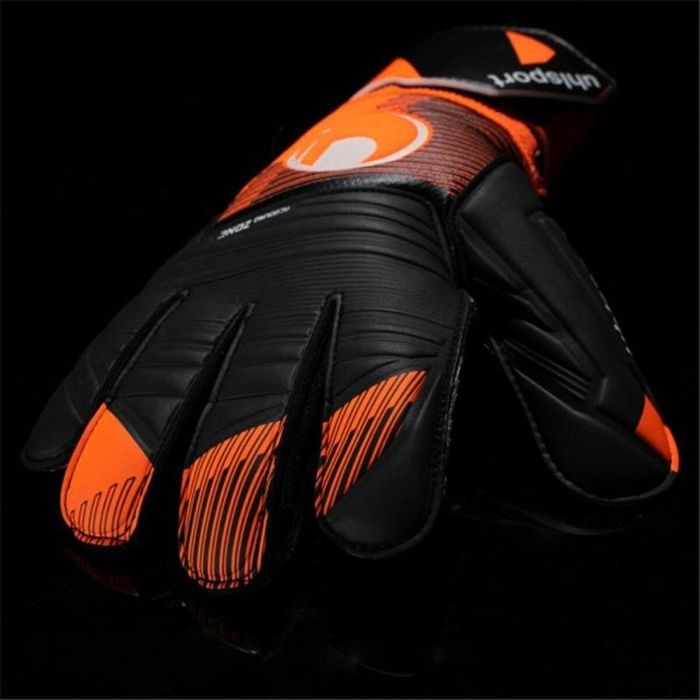 Guantes de Portero Uhlsport Soft Ressist+ Naranja Adultos 5 Guantes de Portero Uhlsport Soft Ressist+ Naranja Adultos 5