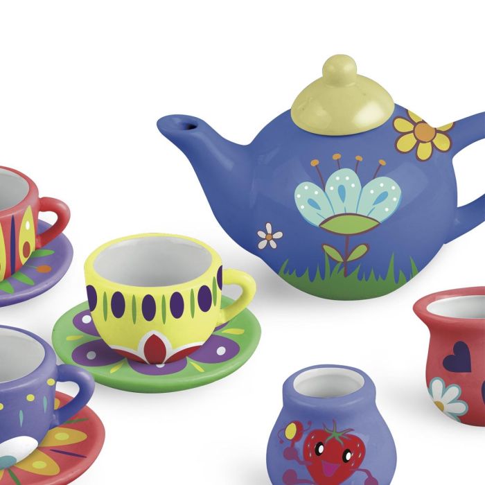 Tachan Set De Te Ceramica Little Artist R.56980/Diy002 Para Pintar 2