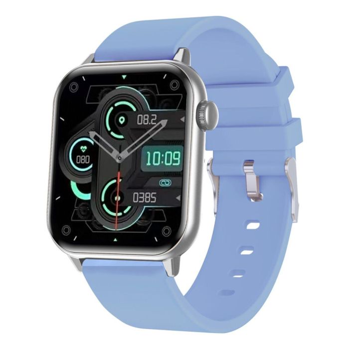 Smartwatch Trevi T-FIT 201 A Azul Plateado 1,85" 47 mm Smartwatch Trevi T-FIT 201 A Azul Plateado 1,85" 47 mm