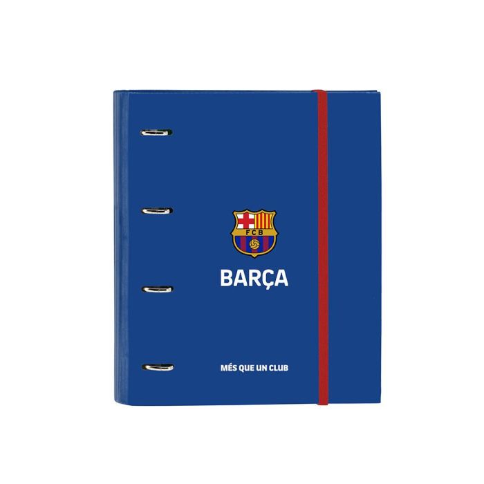 Carpeta de anillas F.C. Barcelona Azul Granate 27 x 32 x 3.5 cm