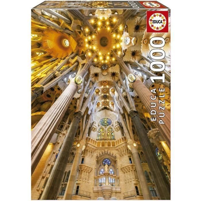Interior de la Sagrada Familia - Rompecabezas de 1000 piezas Interior de la Sagrada Familia - Rompecabezas de 1000 piezas